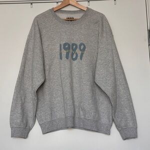 Taylor Swift Spotify Fans First 1989 Crewneck Sweatshirt